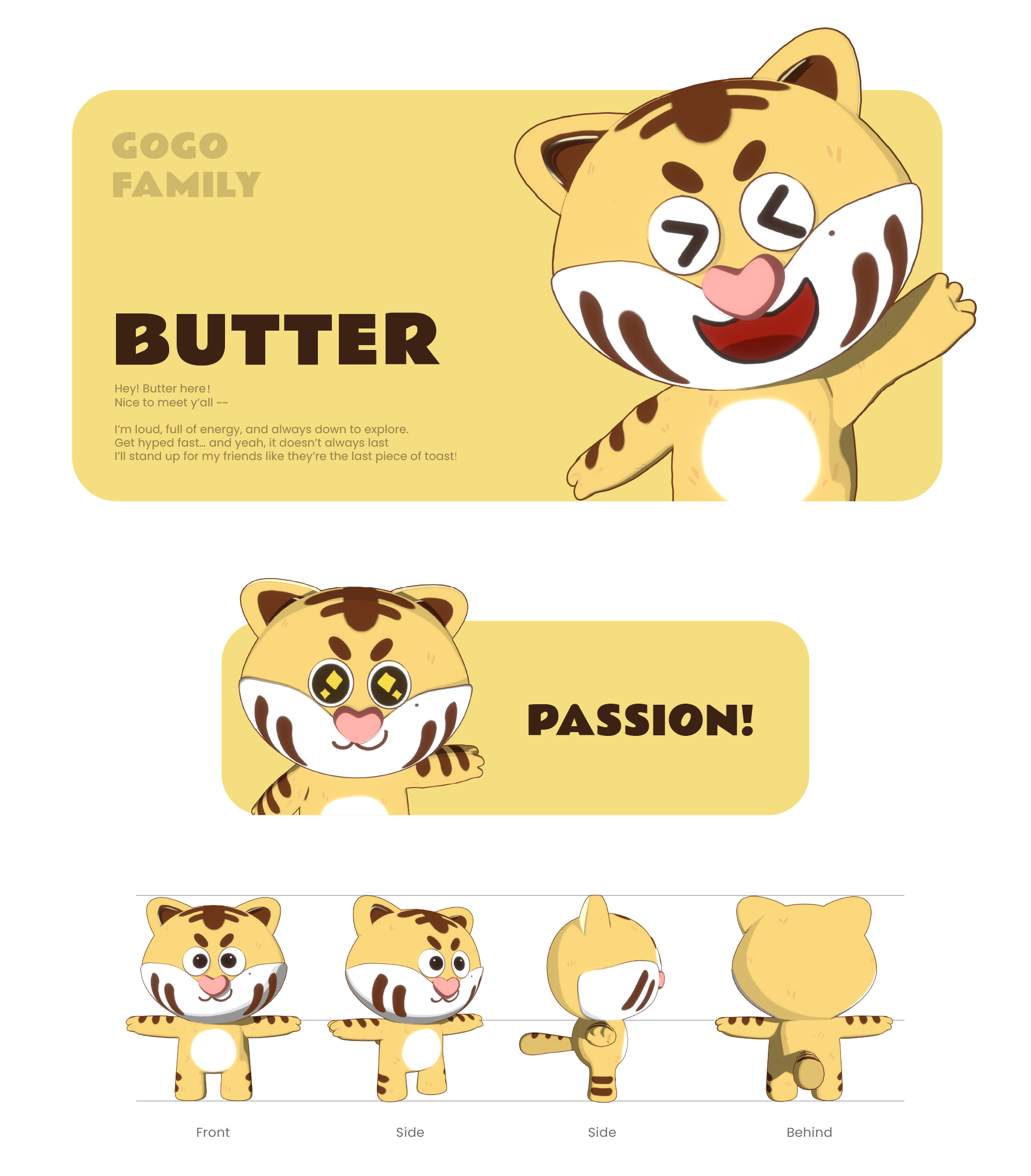 Butter character sheet