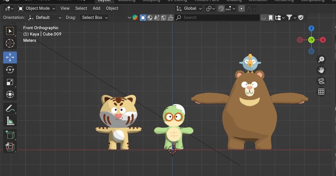 Final 3D render